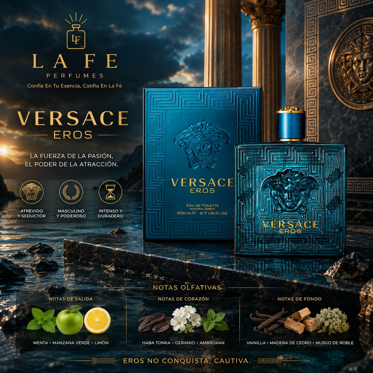 Versace Eros Men 200ml EDT